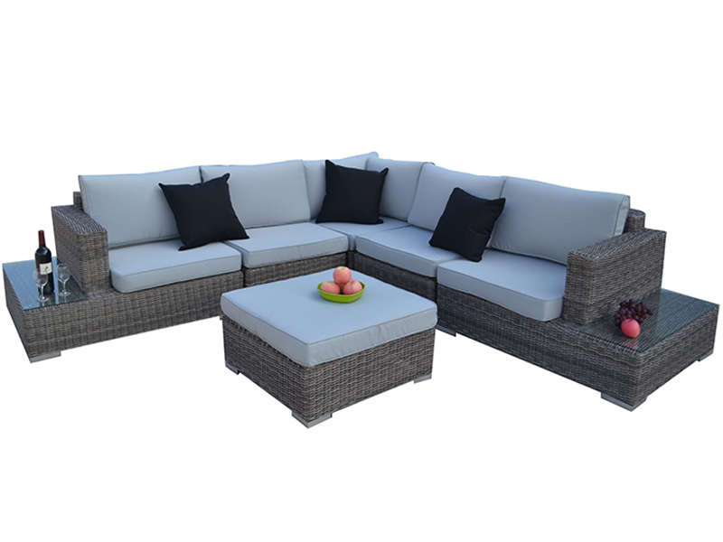 Rattan sofa set designs